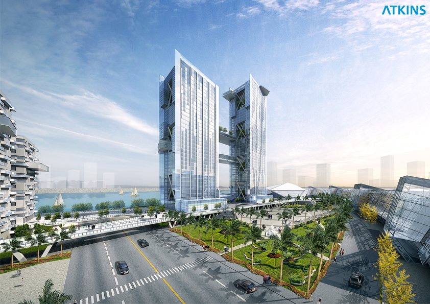 image of plans for development in Zhuhai, China