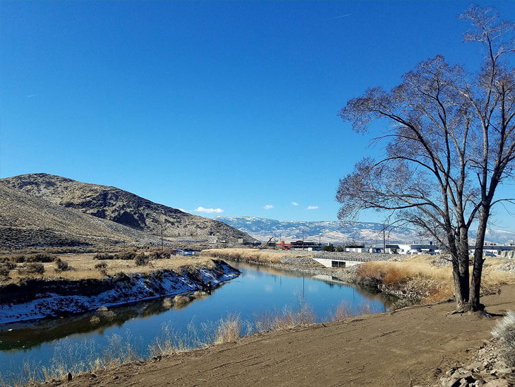 image of the Truckee river